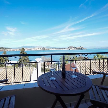 Anemomilos Sea View Penthouse Corfu  Eksteriør billede