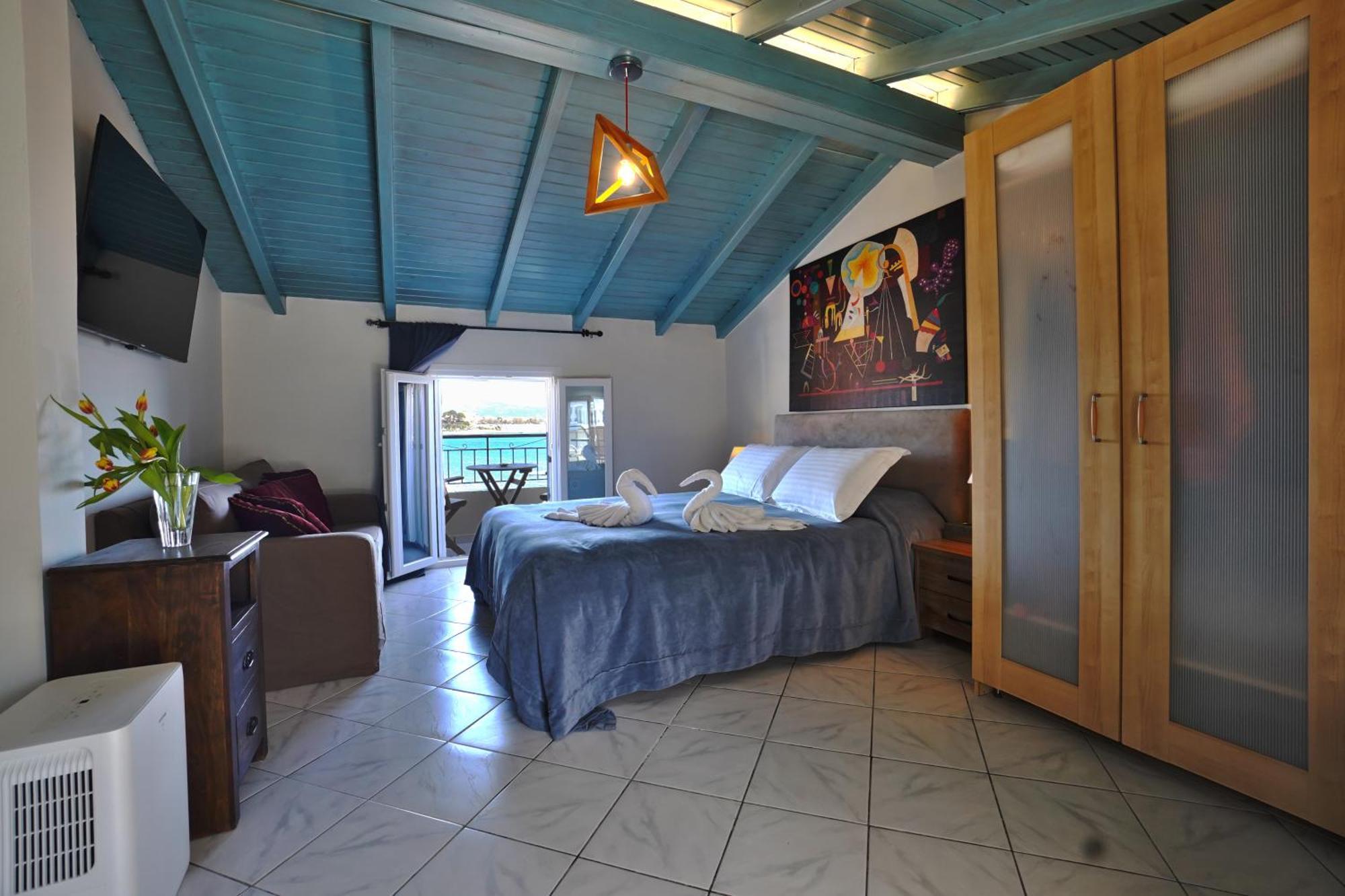 Anemomilos Sea View Penthouse Corfu  Eksteriør billede