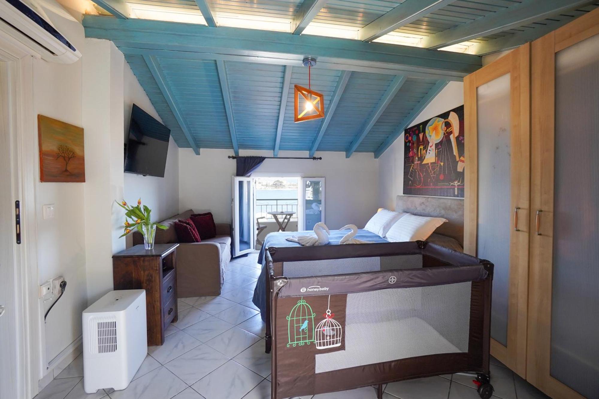 Anemomilos Sea View Penthouse Corfu  Eksteriør billede